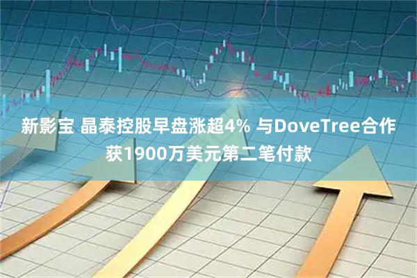 新影宝 晶泰控股早盘涨超4% 与DoveTree合作获1900万美元第二笔付款